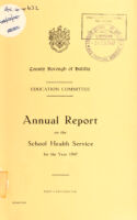 view [Report 1947] / School Health Service, Halifax County Borough.