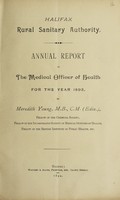 view [Report 1893] / Medical Officer of Health, Halifax R.D.C.