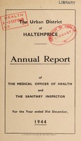 view [Report 1944] / Medical Officer of Health, Haltemprice U.D.C.