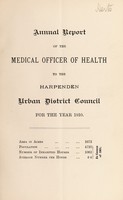 view [Report 1910] / Medical Officer of Health, Harpenden U.D.C.