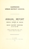 view [Report 1948] / Medical Officer of Health, Harpenden U.D.C.