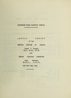 view [Report 1954] / Medical Officer of Health, Harpenden U.D.C.