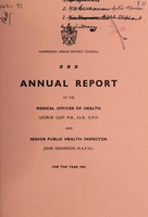 view [Report 1965] / Medical Officer of Health, Harpenden U.D.C.