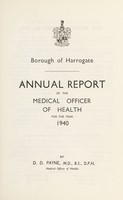 view [Report 1940] / Medical Officer of Health, Harrogate Borough.