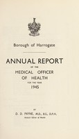 view [Report 1945] / Medical Officer of Health, Harrogate Borough.