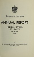 view [Report 1958] / Medical Officer of Health, Harrogate Borough.