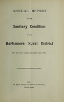 view [Report 1897] / Medical Officer of Health, Hartismere R.D.C.