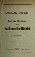 view [Report 1915] / Medical Officer of Health, Hartismere R.D.C.