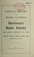 view [Report 1939] / Medical Officer of Health, Hartismere R.D.C.