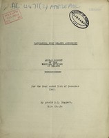 view [Report 1942] / Medical Officer of Health, Hartlepool Port Health Authority.