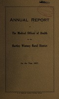 view [Report 1937] / Medical Officer of Health, Hartley Wintney (Union) R.D.C.