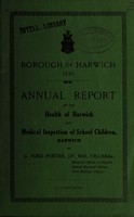 view [Report 1925] / Medical Officer of Health, Harwich Borough.