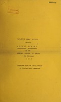 view [Report 1939] / Medical Officer of Health, Haslemere U.D.C.