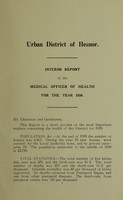 view [Report 1939] / Medical Officer of Health, Heanor U.D.C.