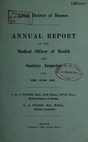 view [Report 1944] / Medical Officer of Health, Heanor U.D.C.