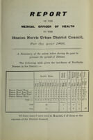 view [Report 1896] / Medical Officer of Health, Heaton Norris D.C.