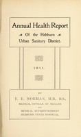 view [Report 1911] / Medical Officer of Health, Hebburn U.D.C.