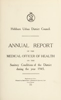 view [Report 1945] / Medical Officer of Health, Hebburn U.D.C.