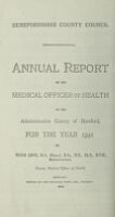 view [Report 1931] / Medical Officer of Health, Herefordshire / County of Hereford County Council.