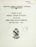 view [Report 1961] / Medical Officer of Health, Hetton U.D.C.