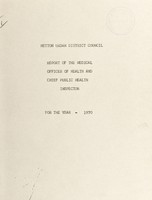 view [Report 1970] / Medical Officer of Health, Hetton U.D.C.