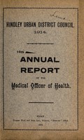 view [Report 1914] / Medical Officer of Health, Hindley Local Board / U.D.C.