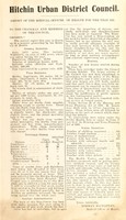 view [Report 1921] / Medical Officer of Health, Hitchin U.D.C.