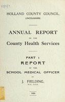 view [Report 1950] / School Medical Officer of Health, Holland County Council (Lincolnshire).