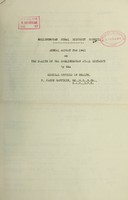 view [Report 1941] / Medical Officer of Health, Hollingbourn R.D.C.