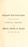 view [Report 1896] / Medical Officer of Health, Hollingworth U.D.C.