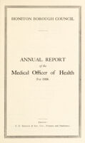 view [Report 1938] / Medical Officer of Health, Honiton Borough.