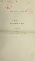 view [Report 1939] / Medical Officer of Health, Horbury U.D.C.