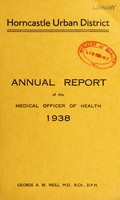 view [Report 1938] / Medical Officer of Health, Horncastle U.D.C.