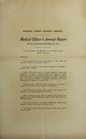 view [Report 1905] / Medical Officer of Health, Horwich U.D.C.