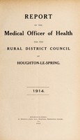 view [Report 1914] / Medical Officer of Health, Houghton-le-Spring R.D.C.