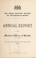 view [Report 1905] / Medical Officer of Health, Houghton-le-Spring U.D.C.