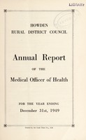 view [Report 1949] / Medical Officer of Health, Howden R.D.C.