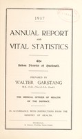 view [Report 1937] / Medical Officer of Health, Hucknall U.D.C.