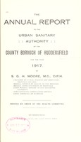 view [Report 1917] / Medical Officer of Health, Huddersfield County Borough.