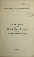 view [Report 1925] / Medical Officer of Health, Hunstanton U.D.C.