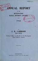 view [Report 1944] / Medical Officer of Health, Huntingdon R.D.C.