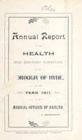 view [Report 1911] / Medical Officer of Health, Hyde Borough.