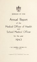 view [Report 1943] / Medical Officer of Health, Hyde Borough.