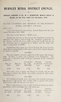 view [Report 1918] / Medical Officer of Health, Burnley R.D.C.