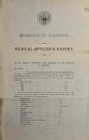 view [Report 1896] / Medical Officer of Health, Ilkeston Borough.