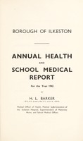 view [Report 1942] / Medical Officer of Health, Ilkeston Borough.