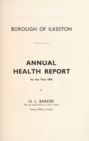 view [Report 1950] / Medical Officer of Health, Ilkeston Borough.