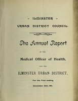 view [Report 1911] / Medical Officer of Health, Ilminster U.D.C.