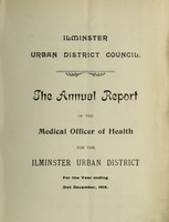 view [Report 1914] / Medical Officer of Health, Ilminster U.D.C.