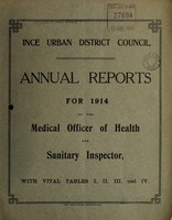 view [Report 1914] / Medical Officer of Health, Ince U.D.C.